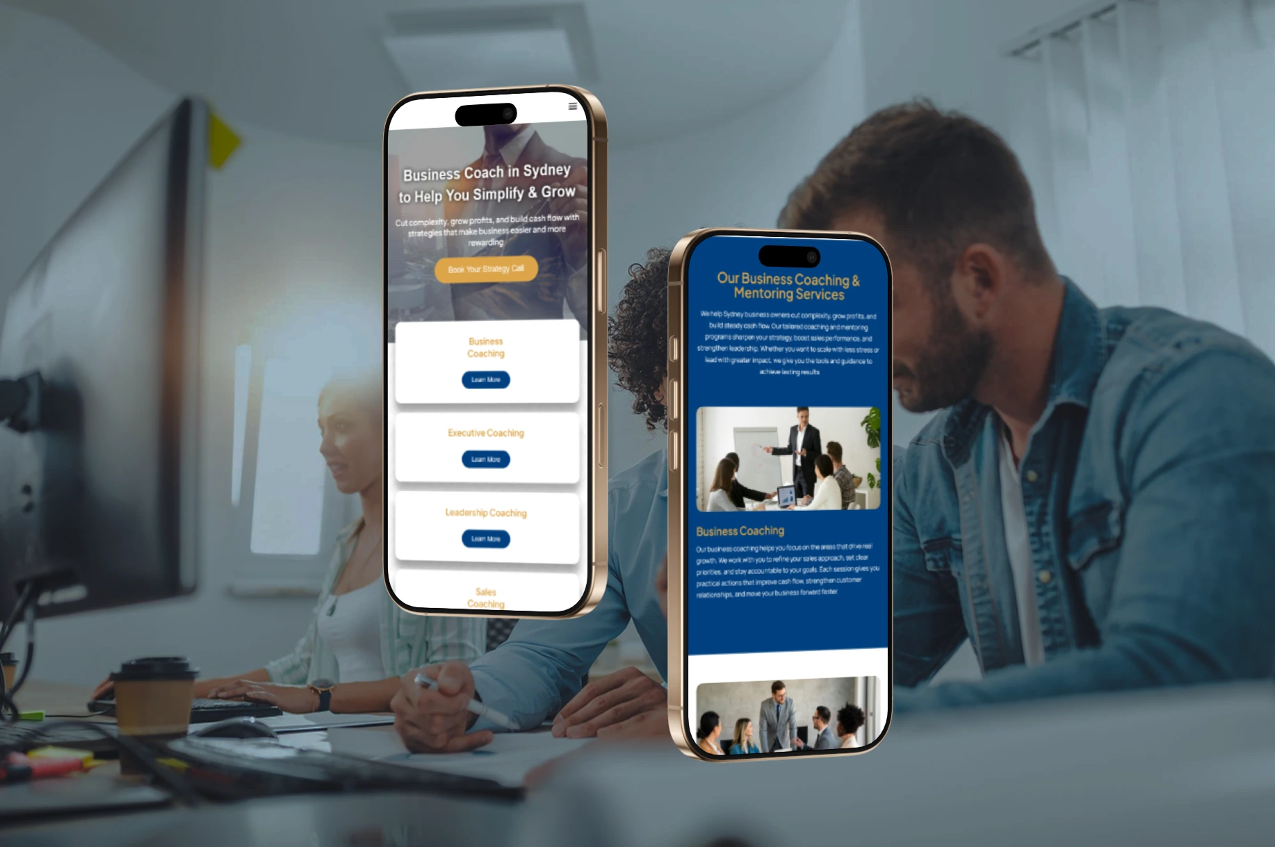 Stratiks web on mobile