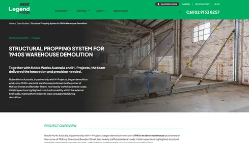 Project used for website content