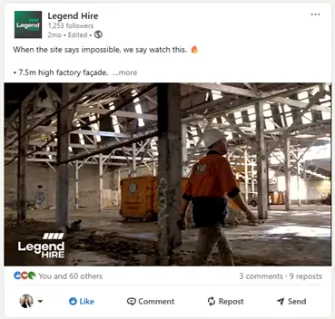 Project used in LinkedIn post