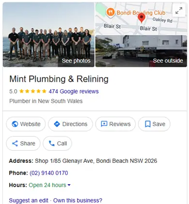 Business 5 star review example 2