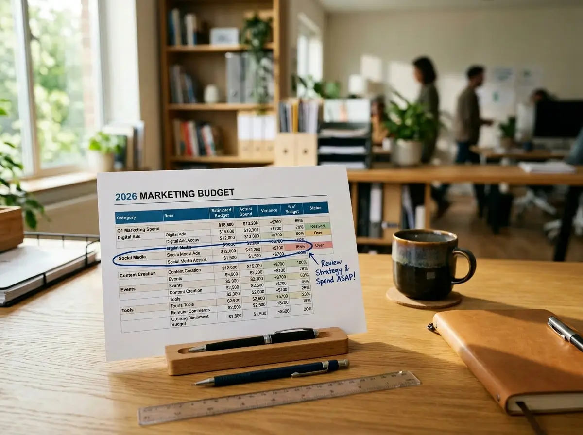 Small business marketing budget 2026