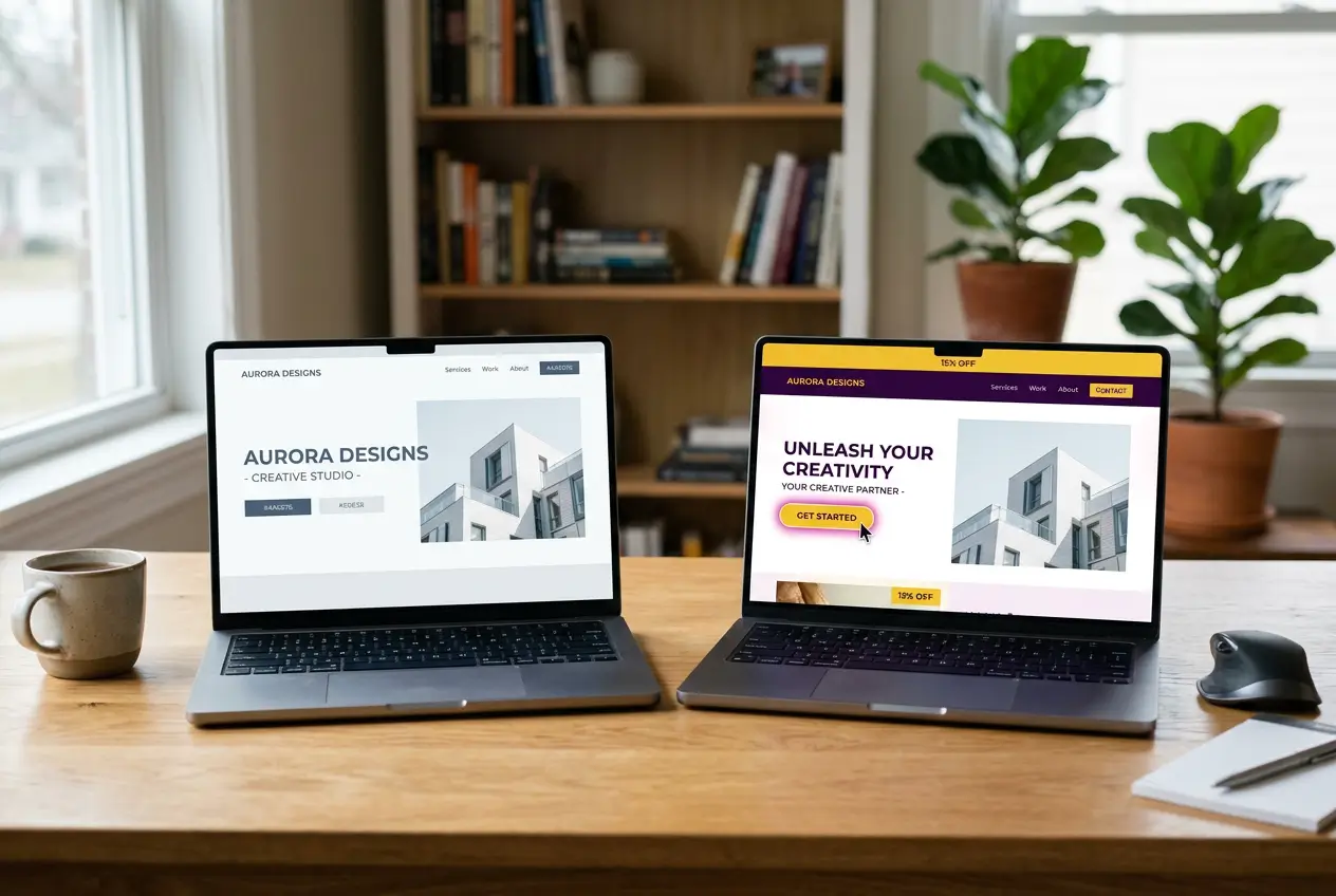 B2B website design